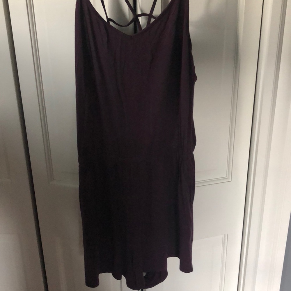 American Eagle purple romper